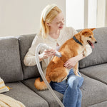 Professional Pet Grooming Clippers with 2.5L Cup, 3 Suction Modes