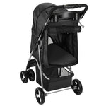 4 Wheels Pet Stroller Foldable Carrier Strolling Cart Travel Jogger Pet