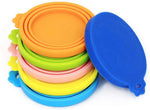 Universal Silicone Pet Food Can Covers - 6 Pack for Freshness and Odor Control