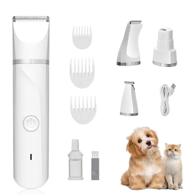 Petstyle Pro Grooming Kit: Whisper-Quiet, All-in-One Solution for Perfect Pet Grooming
