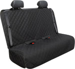Ultimate Waterproof Bench Car Seat Cover - Heavy-Duty Nonslip Protector for Dogs, Perfect for Trucks and SUVs in Stylish Black