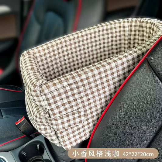 Ultimate Comfort and Safety: Portable Dog Car Seat Bed for Small Dogs and Cats - Travel in Style!