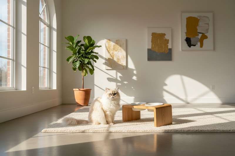 Keep Me Fed (Cat) - Cat Dining Set